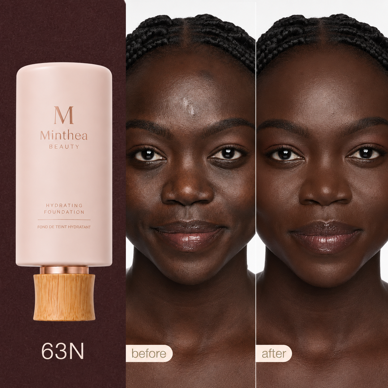 Full Coverage Serum Foundation & FREE Brush