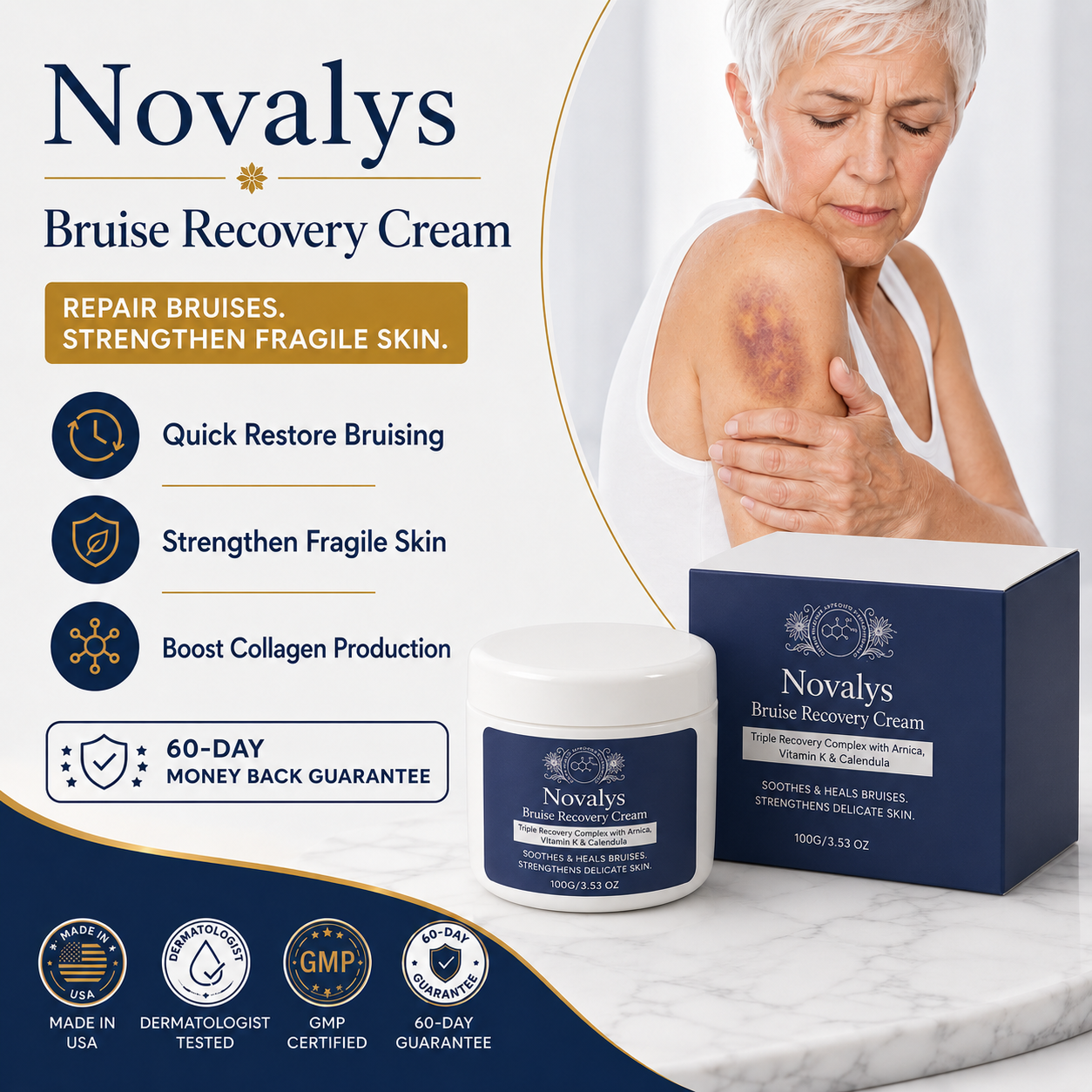 Minthea™ Bruise Repair & Skin — Strengthening Cream