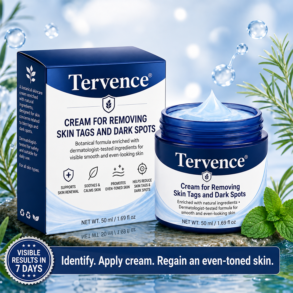 Tervence® Advanced Correcting Cream for Skin Tags, Moles & Spots – 7‑Day Painless & Scar‑Free – Advanced Care for Skin Imperfections