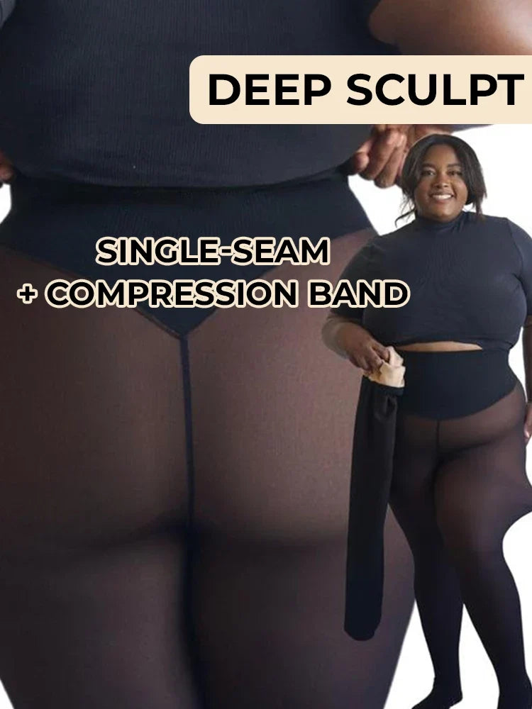 Buy 1 Get 1 Free Magic Leggings | One Seam + Compression Band Design