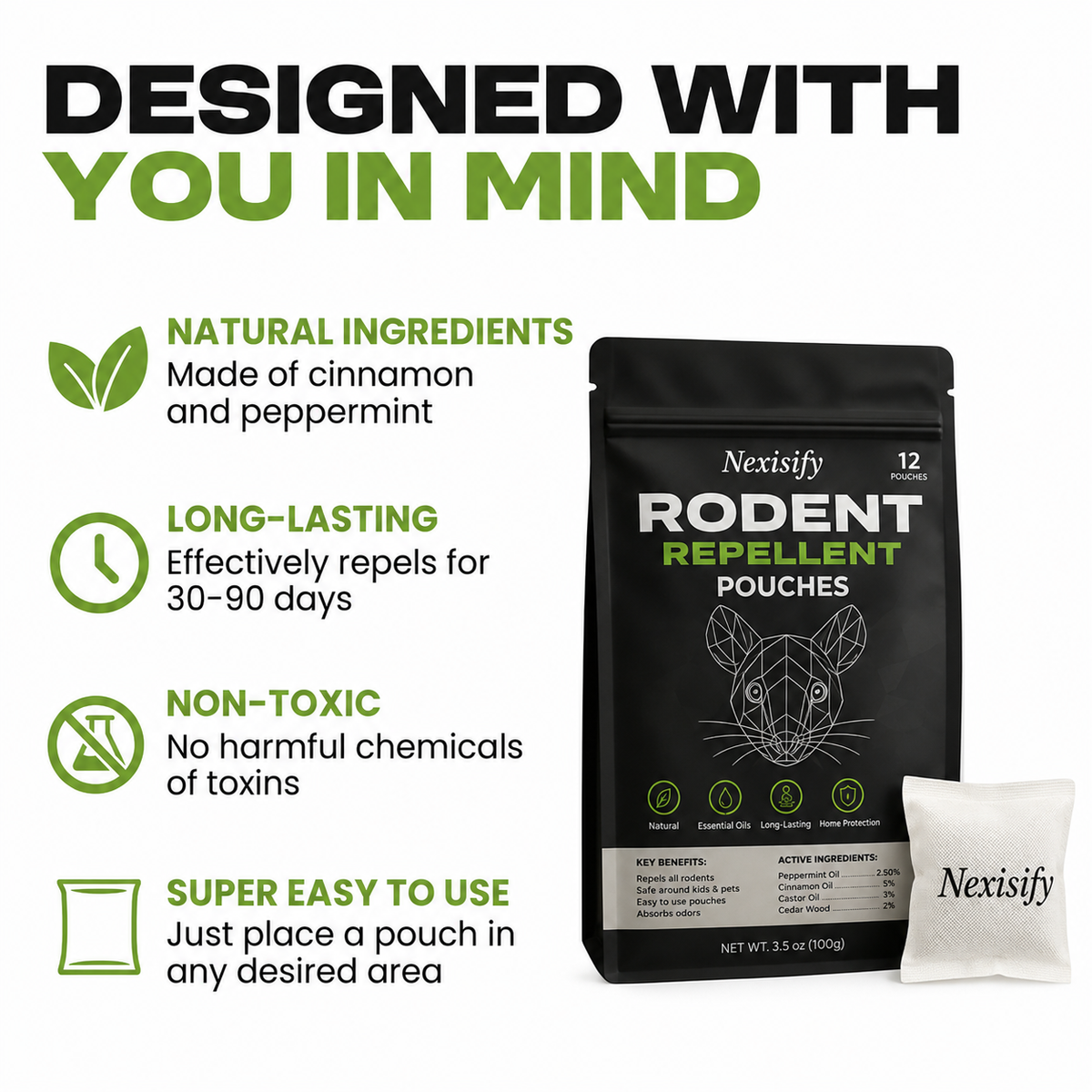 Place These Pouches Around Your Garden - And Watch The Groundhogs Disappear. Permanently.