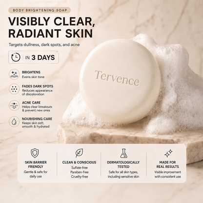 🛀🏻Niacinamide Skin Brightening Soap melasma dark spots freckle